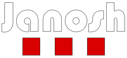 janosh logo white